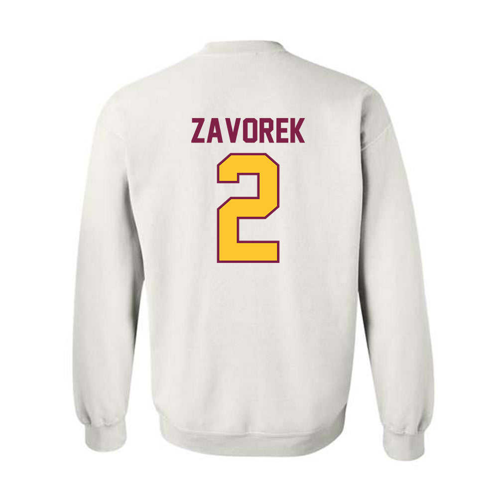 Arizona State - NCAA Baseball : Beckett Zavorek - Sports Shersey Crewneck Sweatshirt-1