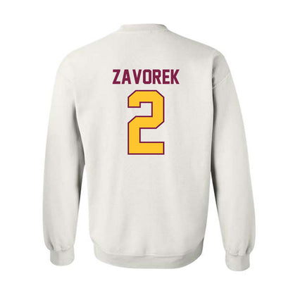 Arizona State - NCAA Baseball : Beckett Zavorek - Sports Shersey Crewneck Sweatshirt-1