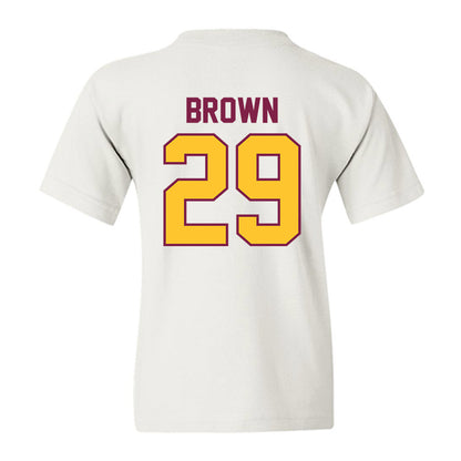 Arizona State - NCAA Baseball : Tommy Brown - Sports Shersey Youth T-Shirt-1