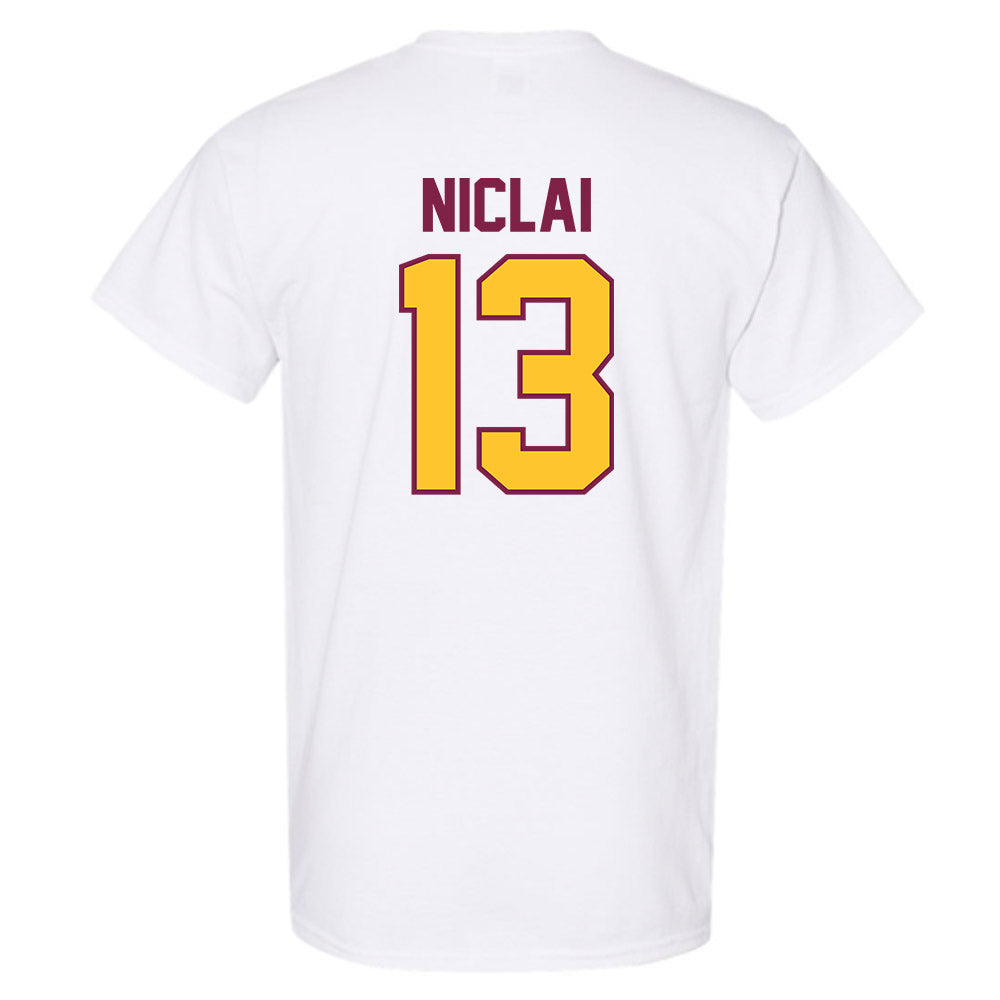 Arizona State - NCAA Baseball : Coen Niclai - Sports Shersey T-Shirt-1