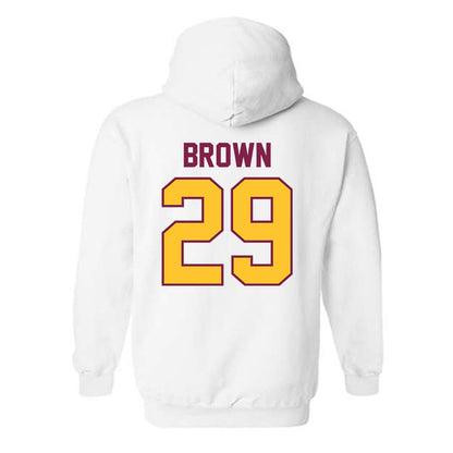 Arizona State - NCAA Baseball : Tommy Brown - Sports Shersey Hooded Sweatshirt-1