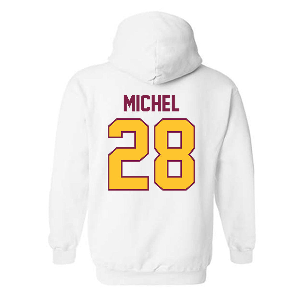 Arizona State - NCAA Baseball : Garrett Michel - Sports Shersey Hooded Sweatshirt-1