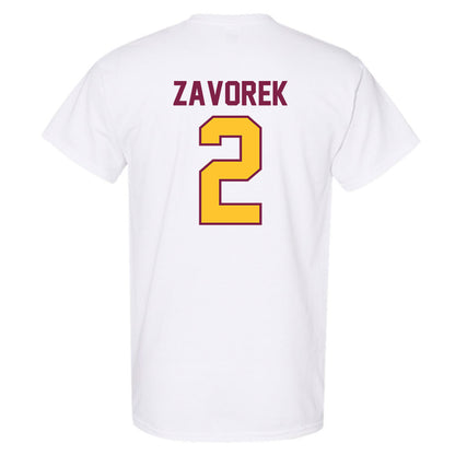 Arizona State - NCAA Baseball : Beckett Zavorek - Sports Shersey T-Shirt-1