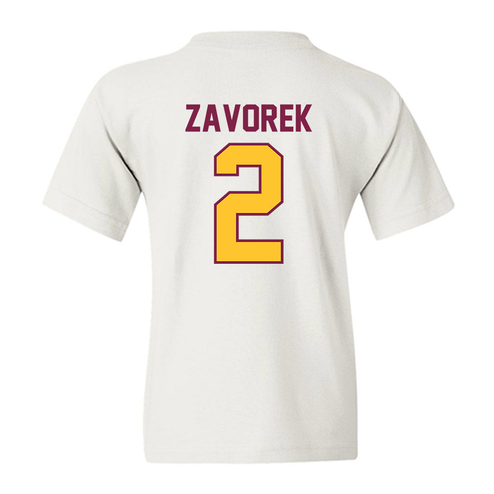 Arizona State - NCAA Baseball : Beckett Zavorek - Sports Shersey Youth T-Shirt-1