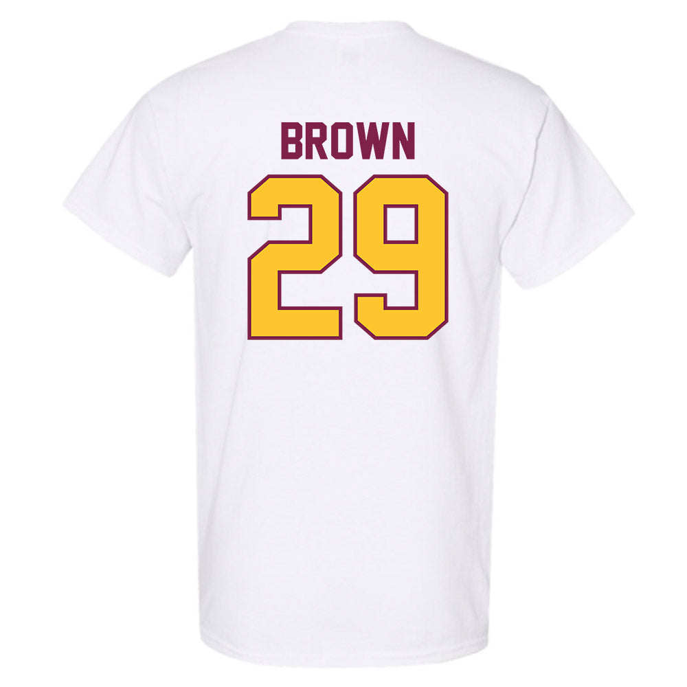 Arizona State - NCAA Baseball : Tommy Brown - Sports Shersey T-Shirt-1