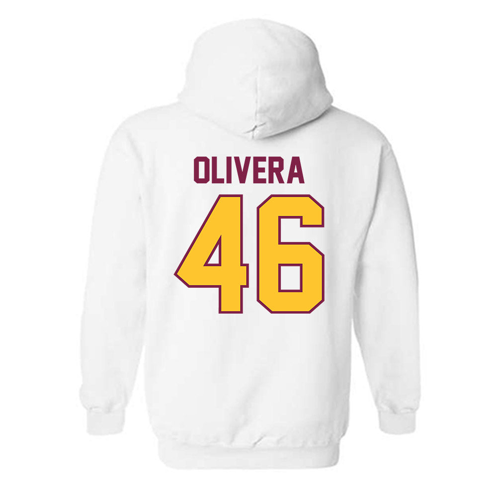 Arizona State - NCAA Baseball : Brandon Olivera - Sports Shersey Hooded Sweatshirt-1