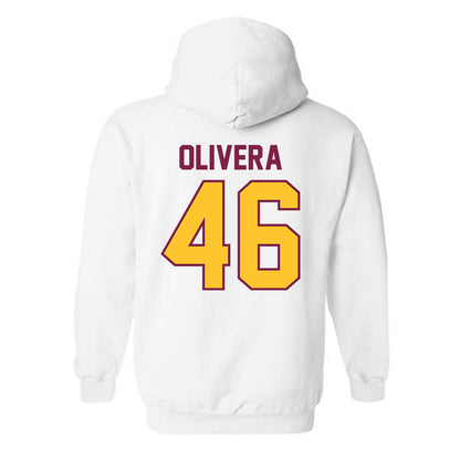 Arizona State - NCAA Baseball : Brandon Olivera - Sports Shersey Hooded Sweatshirt-1
