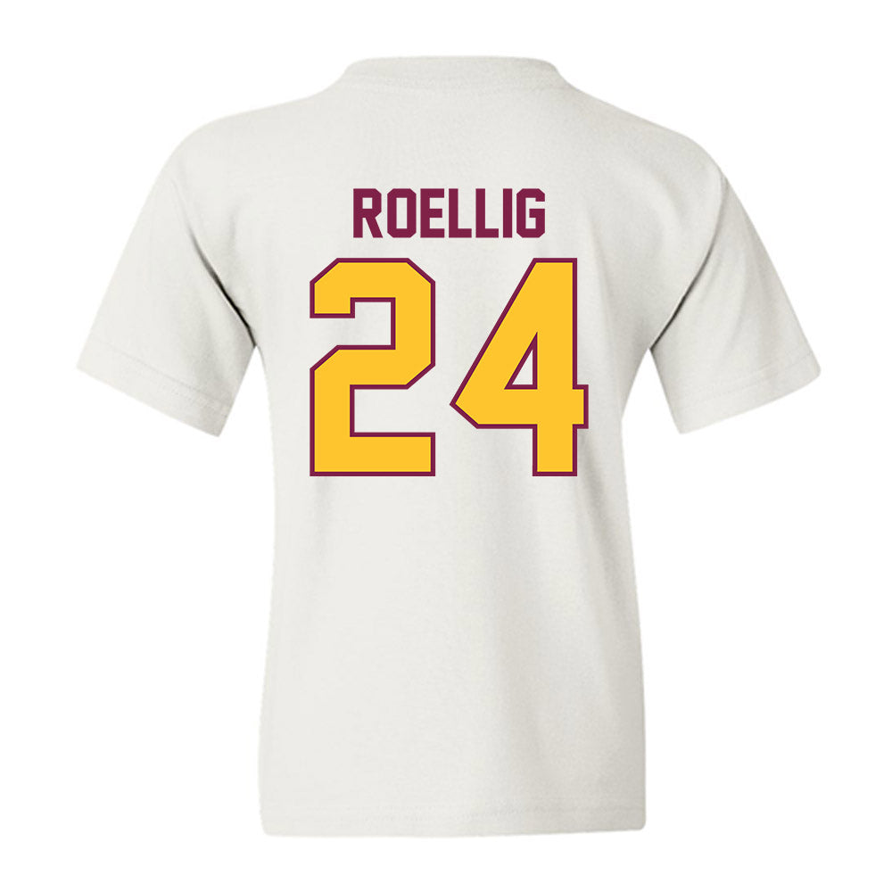 Arizona State - NCAA Baseball : Austen Roellig - Sports Shersey Youth T-Shirt-1