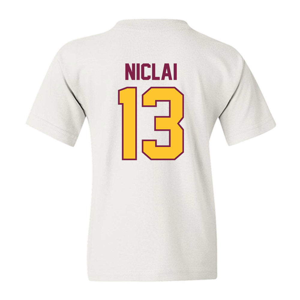 Arizona State - NCAA Baseball : Coen Niclai - Sports Shersey Youth T-Shirt-1