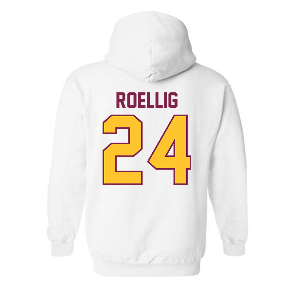 Arizona State - NCAA Baseball : Austen Roellig - Sports Shersey Hooded Sweatshirt-1