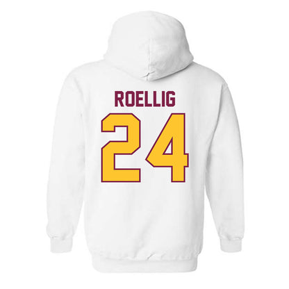 Arizona State - NCAA Baseball : Austen Roellig - Sports Shersey Hooded Sweatshirt-1