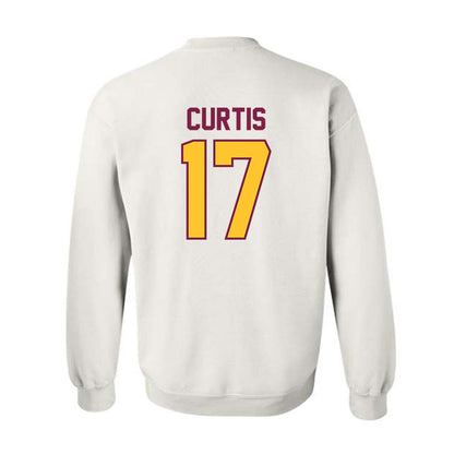Arizona State - NCAA Baseball : Eli Curtis - Sports Shersey Crewneck Sweatshirt-1