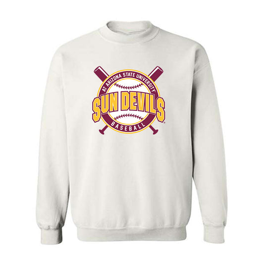 Arizona State - NCAA Baseball : Garrett Michel - Sports Shersey Crewneck Sweatshirt-0