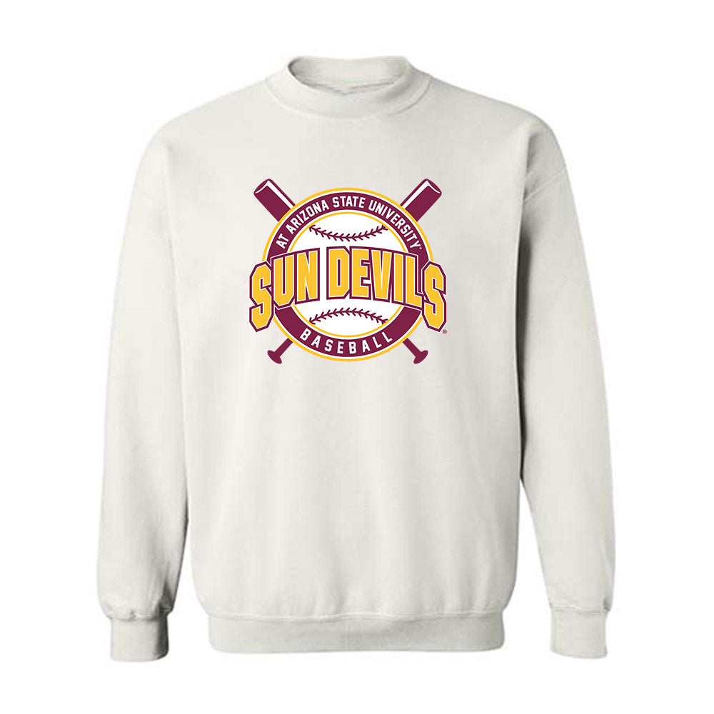 Arizona State - NCAA Baseball : Eli Curtis - Sports Shersey Crewneck Sweatshirt-0