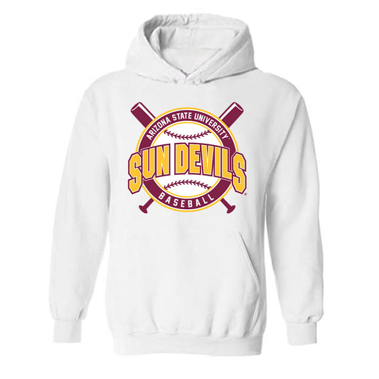 Arizona State - NCAA Baseball : Tommy Brown - Sports Shersey Hooded Sweatshirt-0