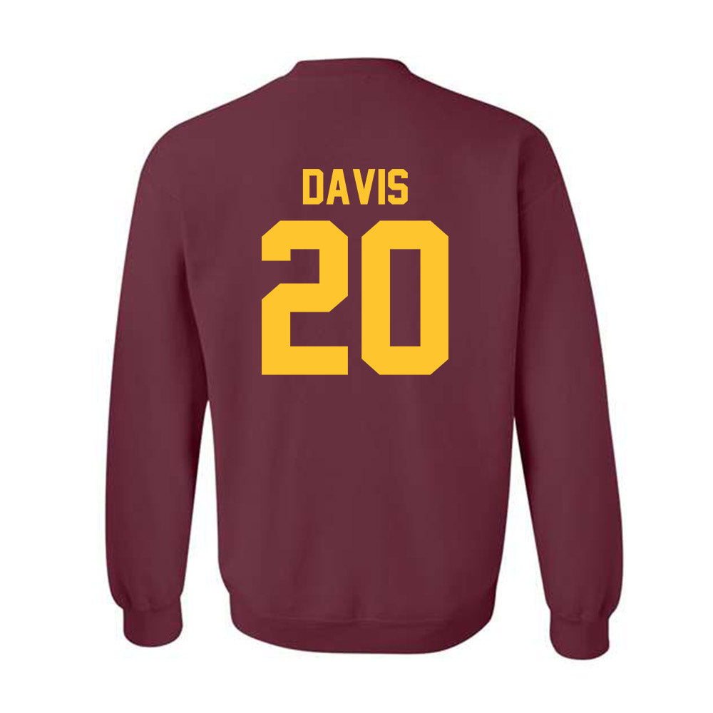 Arizona State - NCAA Softball : Takyla Davis - Sports Shersey Crewneck Sweatshirt-1