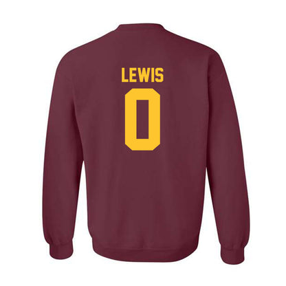 Arizona State - NCAA Softball : Nehanda Lewis - Sports Shersey Crewneck Sweatshirt-1