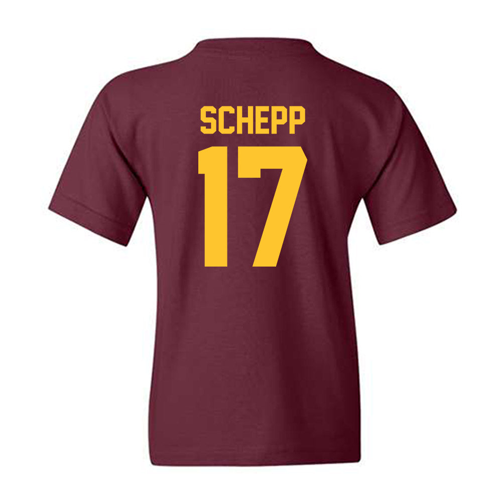 Arizona State - NCAA Softball : Emily Schepp - Sports Shersey Youth T-Shirt-1