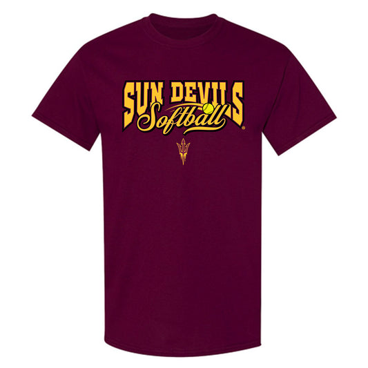 Arizona State - NCAA Softball : Sydney Saenz - Sports Shersey T-Shirt-0