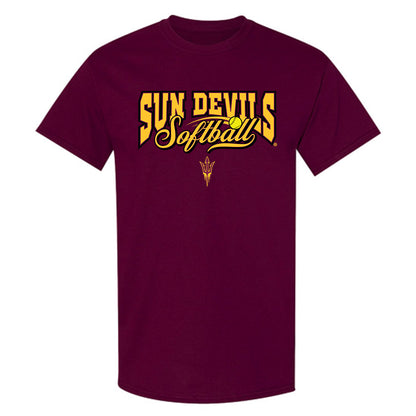 Arizona State - NCAA Softball : Brooklyn Ulrich - Sports Shersey T-Shirt-0