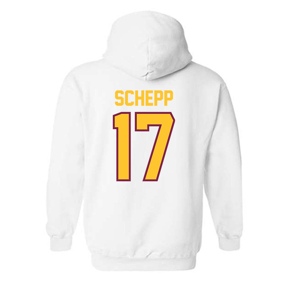 Arizona State - NCAA Softball : Emily Schepp - Sports Shersey Hooded Sweatshirt-1