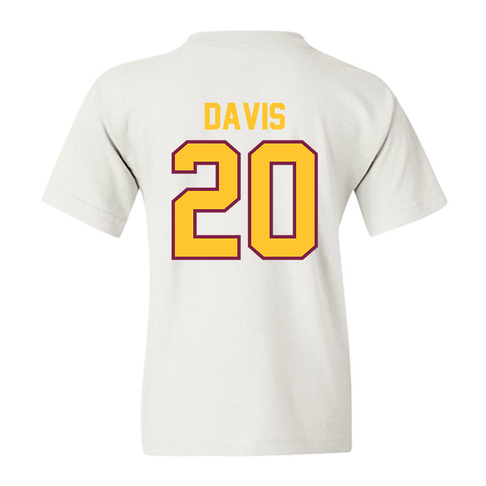 Arizona State - NCAA Softball : Takyla Davis - Sports Shersey Youth T-Shirt-1