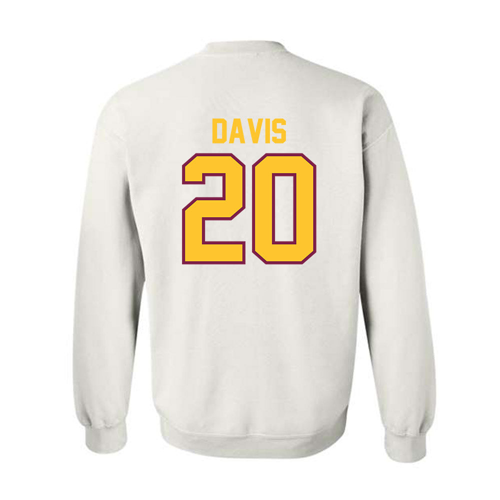 Arizona State - NCAA Softball : Takyla Davis - Sports Shersey Crewneck Sweatshirt-1