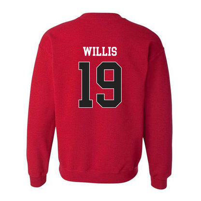 Arkansas - NCAA Baseball : Carson Willis - Sports Shersey Crewneck Sweatshirt-1