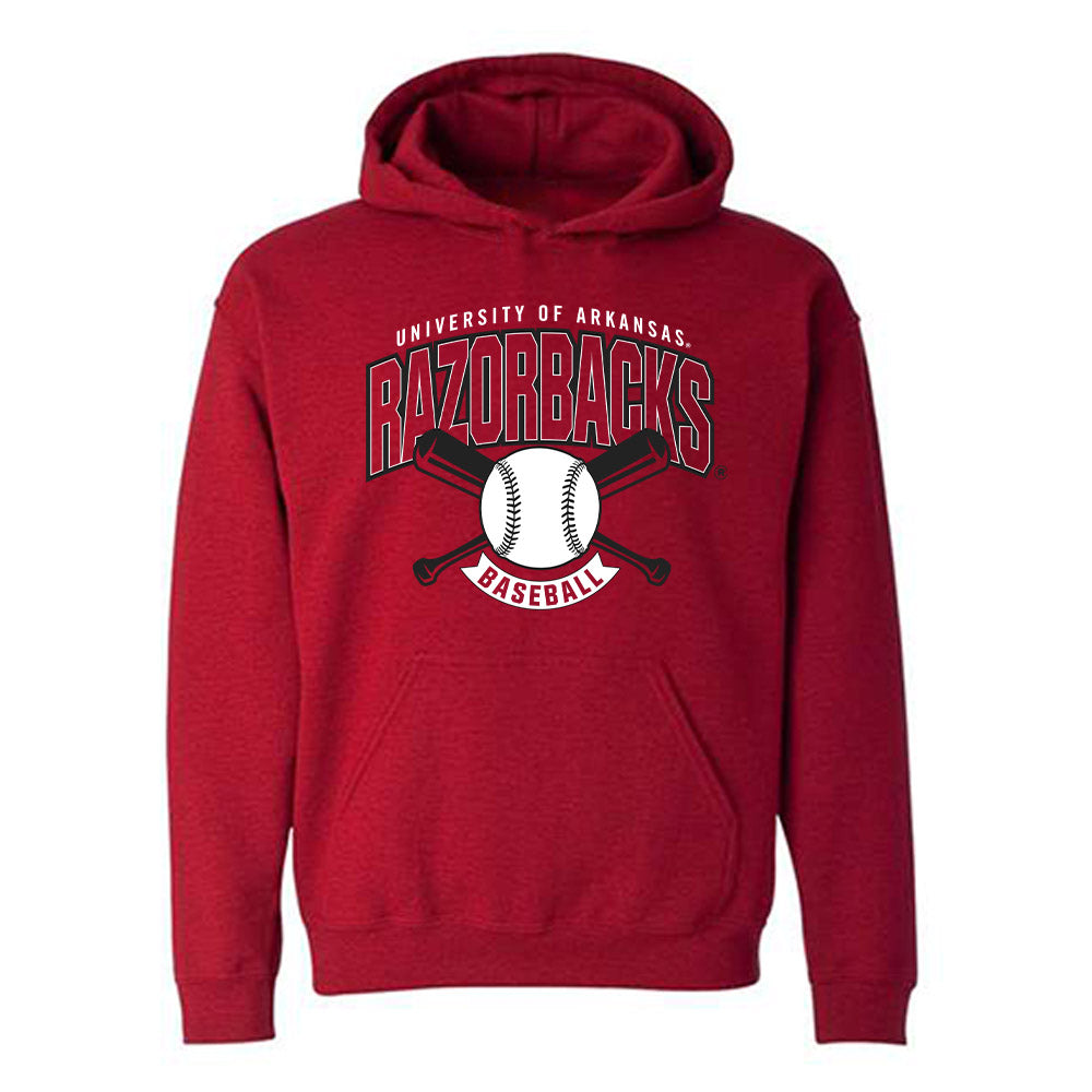 Arkansas - NCAA Baseball : Trystan Newberry - Sports Shersey Hooded Sweatshirt-0