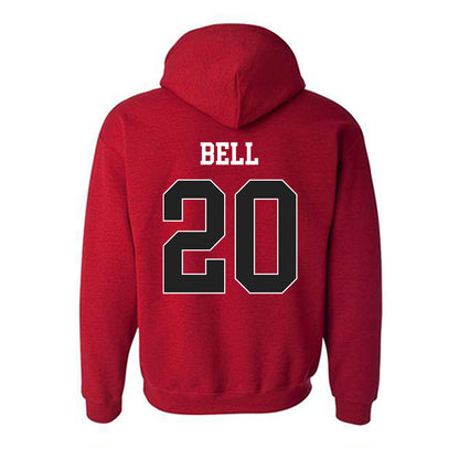 Arkansas - NCAA Softball : Tianna Bell - Sports Shersey Hooded Sweatshirt-1