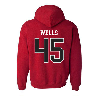 Arkansas - NCAA Softball : Jayden Wells - Hooded Sweatshirt Sports Shersey