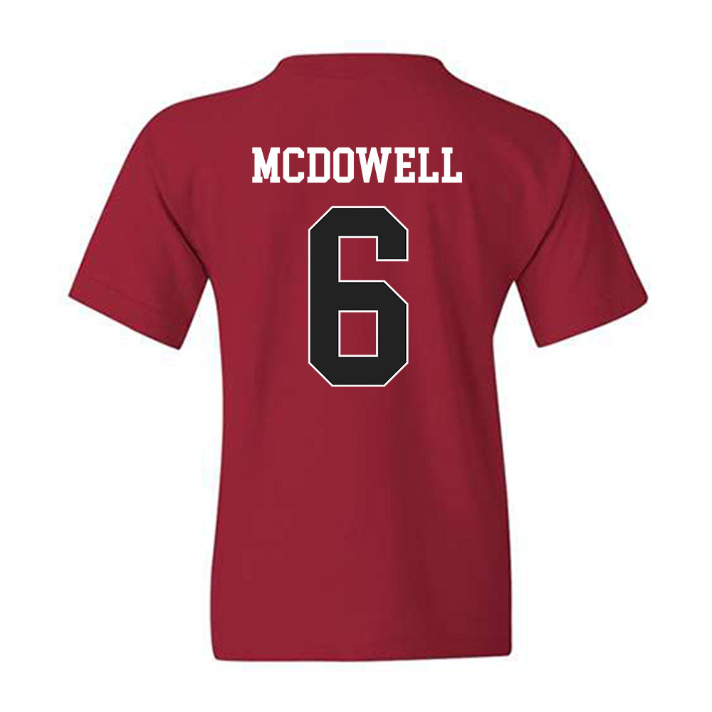 Arkansas - NCAA Softball : Ella McDowell - Sports Shersey Youth T-Shirt-1