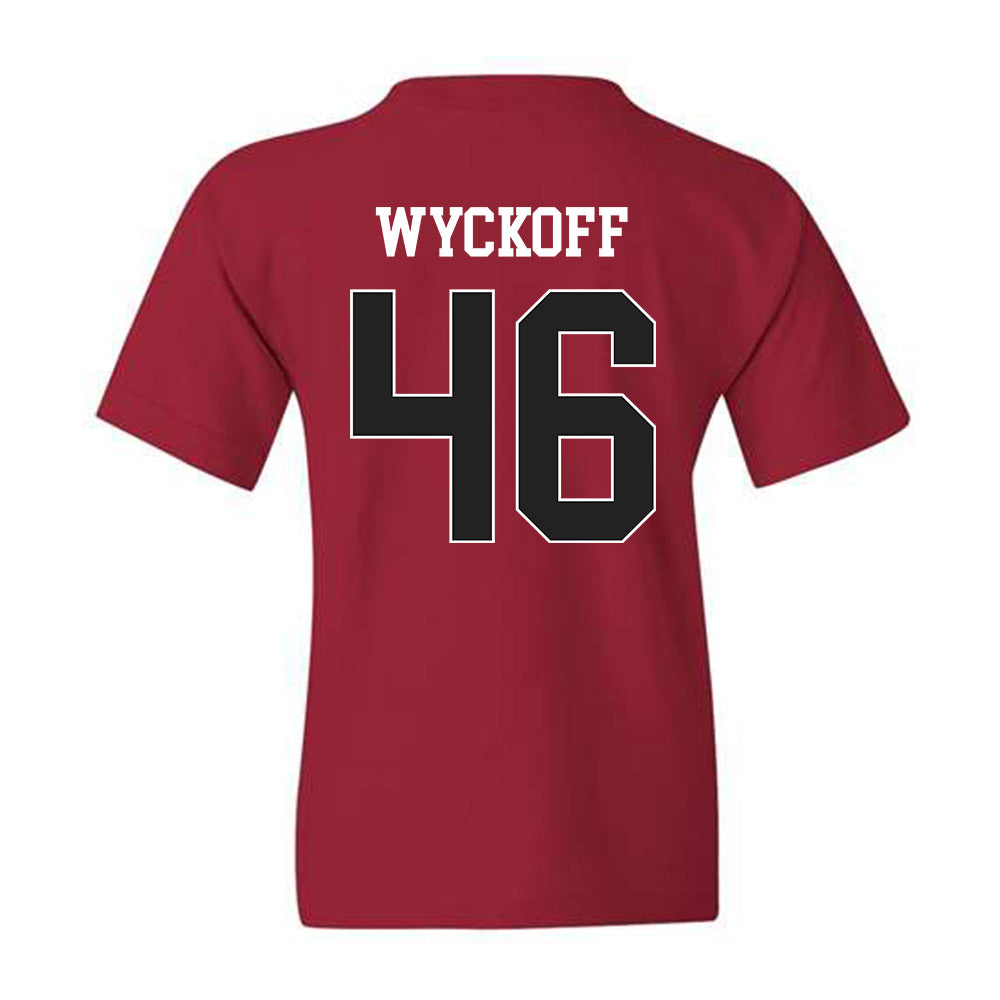Arkansas - NCAA Softball : Kailey Wyckoff - Sports Shersey Youth T-Shirt