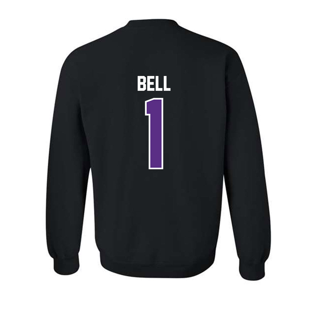 TCU - NCAA Baseball : James Bell - Sports Shersey Crewneck Sweatshirt-1