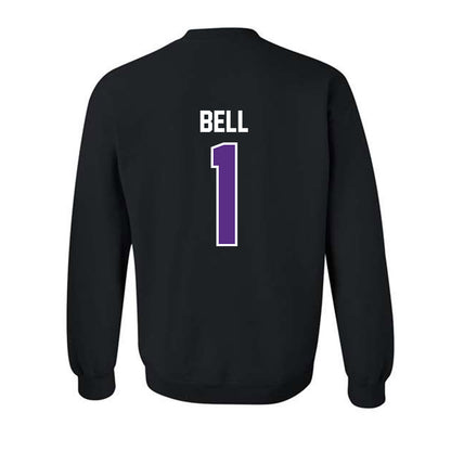 TCU - NCAA Baseball : James Bell - Sports Shersey Crewneck Sweatshirt-1