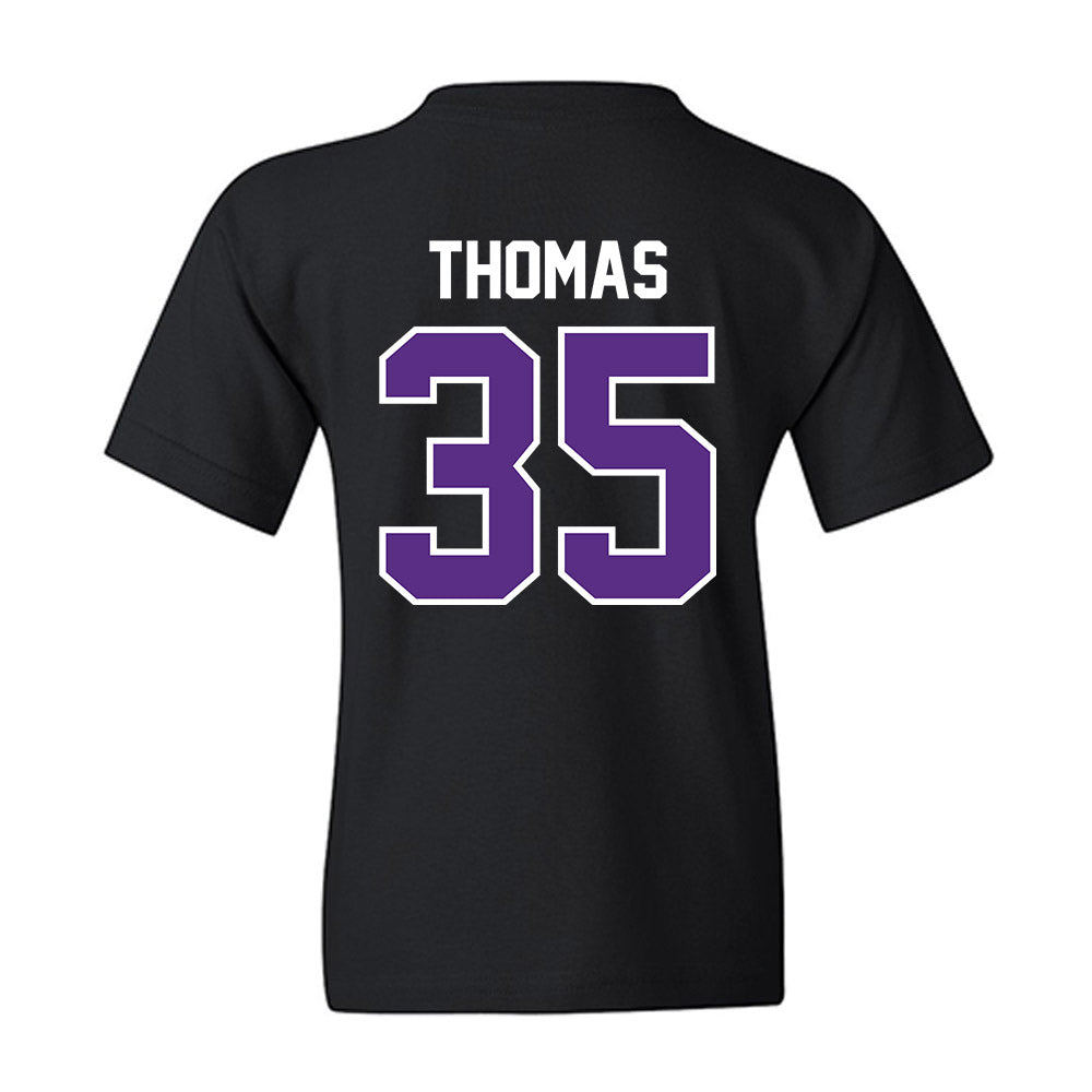 TCU - NCAA Baseball : Ethan Thomas - Sports Shersey Youth T-Shirt-1