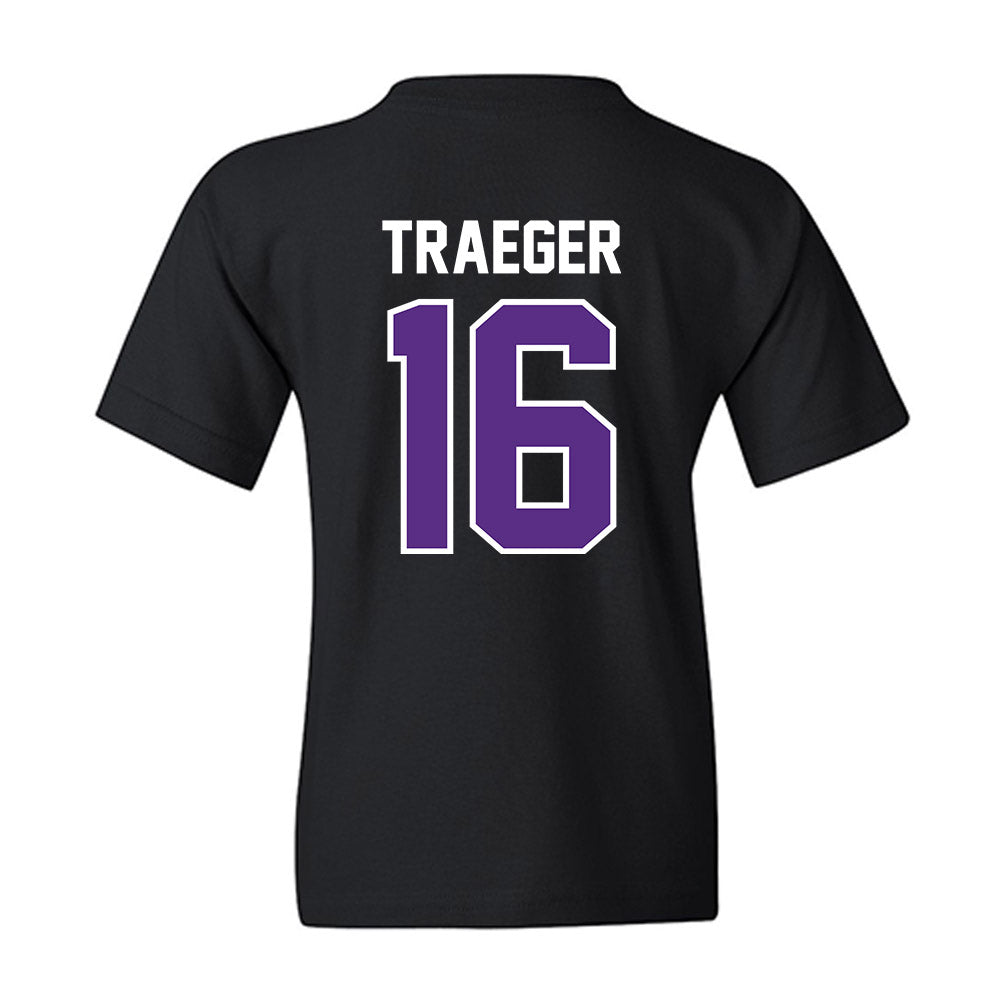TCU - NCAA Baseball : Nolan Traeger - Sports Shersey Youth T-Shirt-1