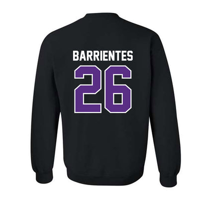 TCU - NCAA Baseball : Aiden Barrientes - Sports Shersey Crewneck Sweatshirt-1
