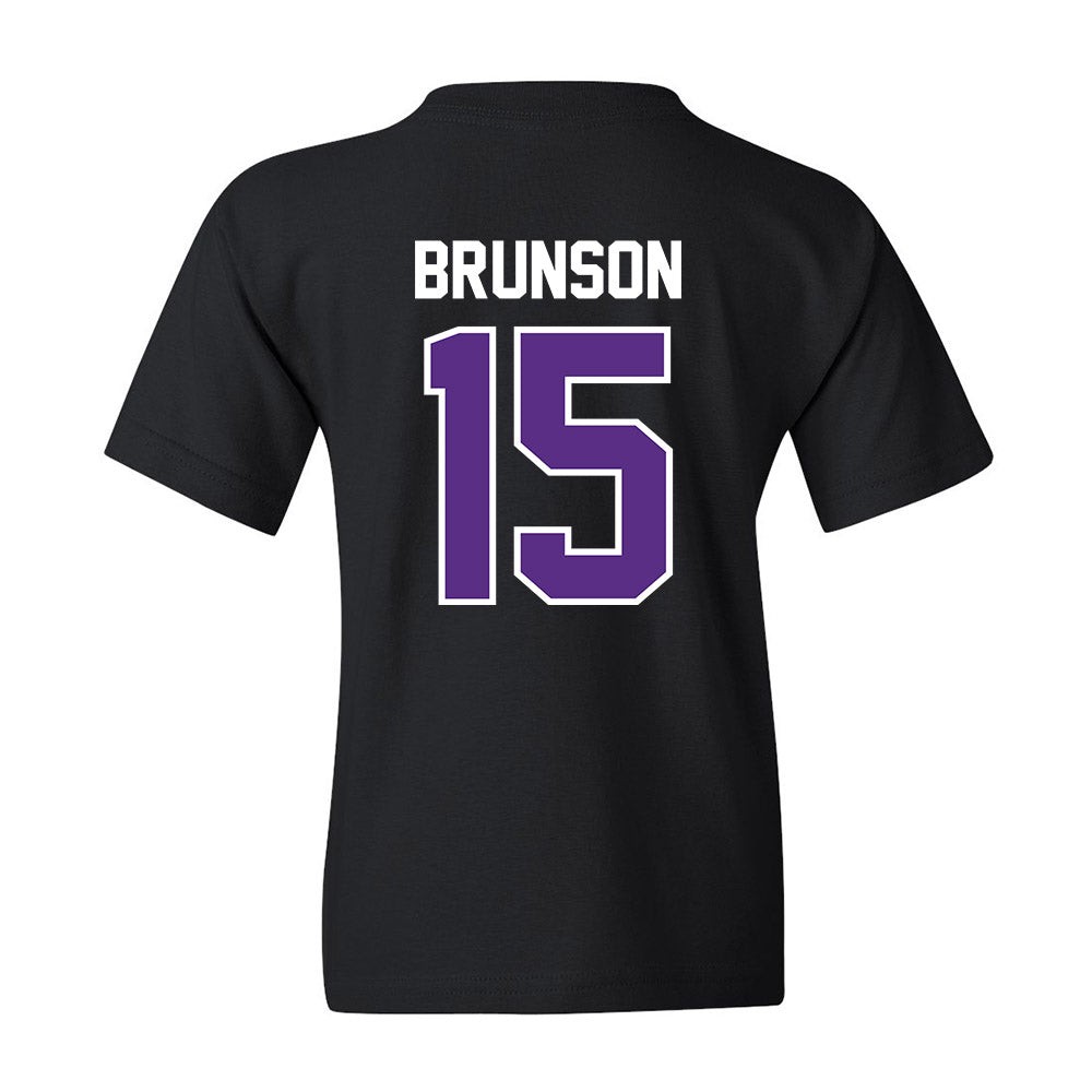 TCU - NCAA Baseball : Chase Brunson - Youth T-Shirt Sports Shersey