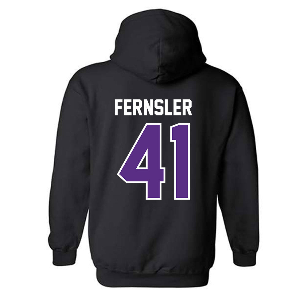TCU - NCAA Baseball : Uli Fernsler - Sports Shersey Hooded Sweatshirt-1