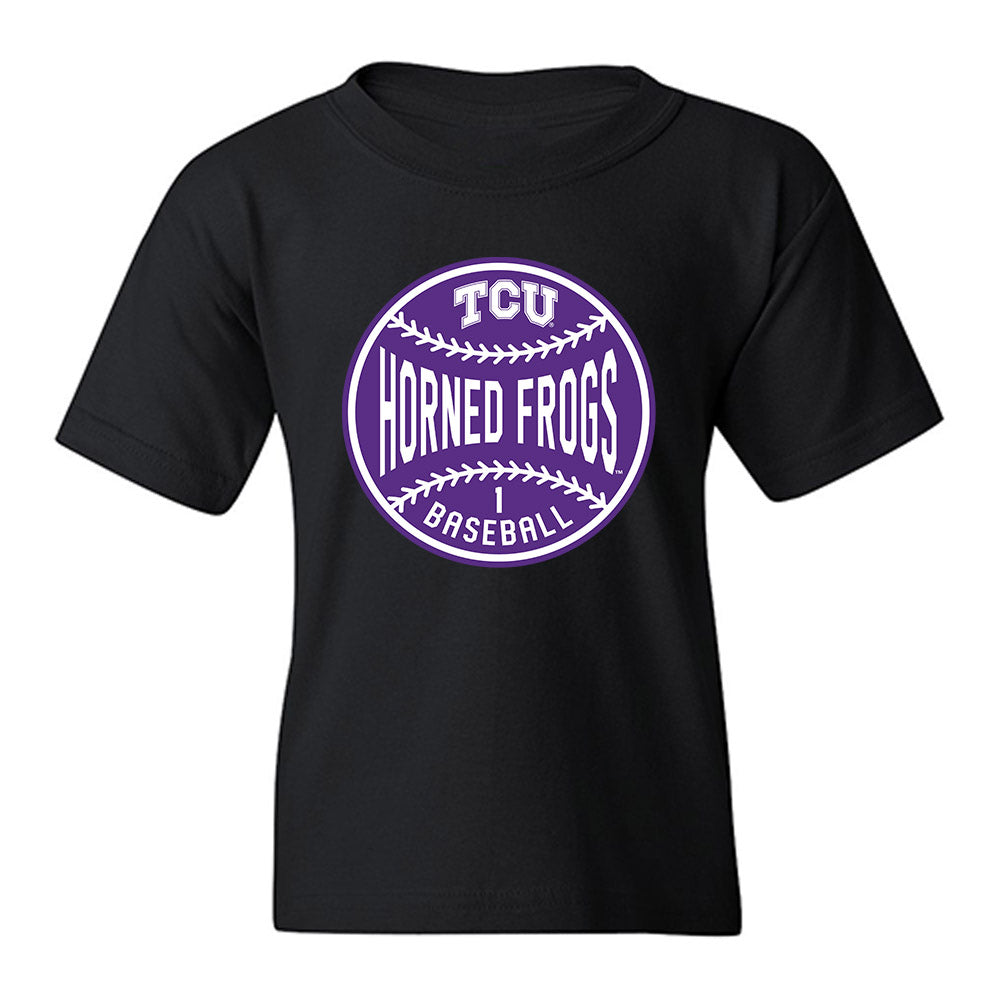 TCU - NCAA Baseball : James Bell - Sports Shersey Youth T-Shirt-0