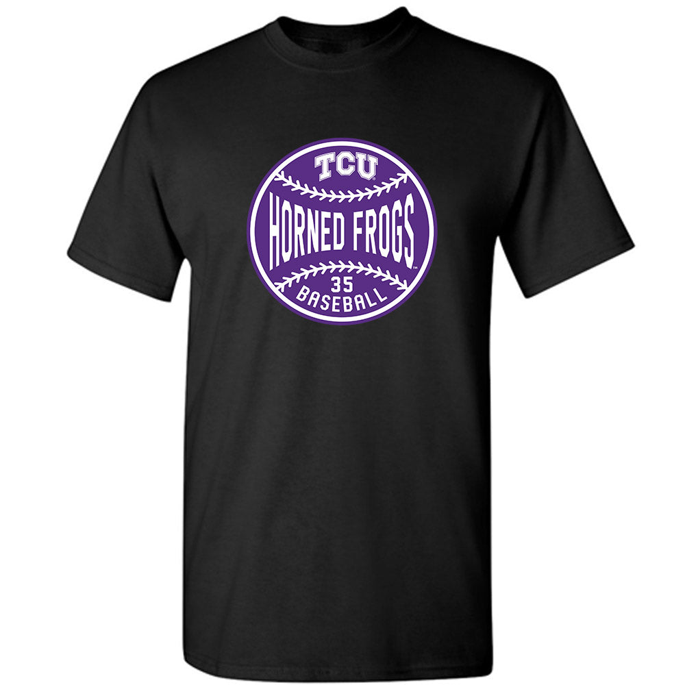 TCU - NCAA Baseball : Ethan Thomas - Sports Shersey T-Shirt-0