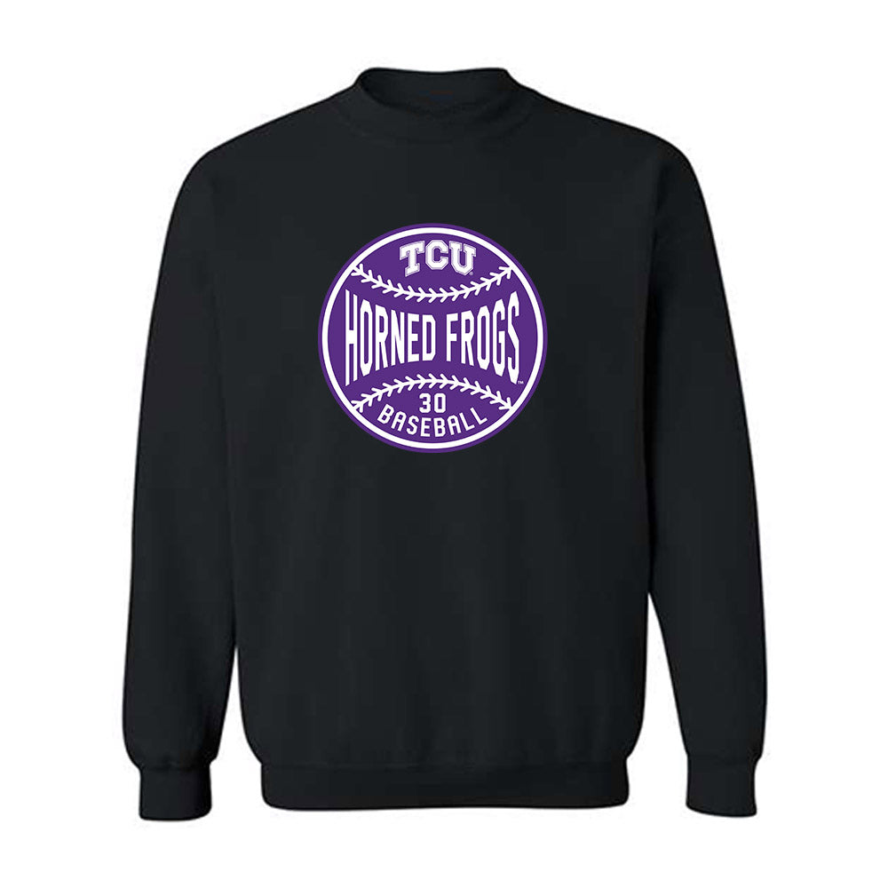 TCU - NCAA Baseball : Michael Catalano - Sports Shersey Crewneck Sweatshirt-0