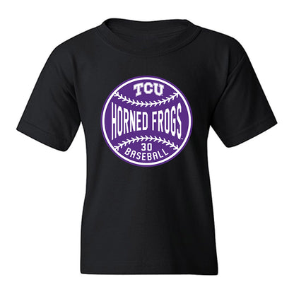 TCU - NCAA Baseball : Michael Catalano - Sports Shersey Youth T-Shirt-0