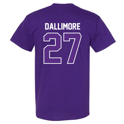 TCU - NCAA Baseball : Brady Dallimore - Sports Shersey T-Shirt-1