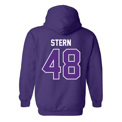 TCU - NCAA Baseball : Nate Stern - Sports Shersey Hooded Sweatshirt-1