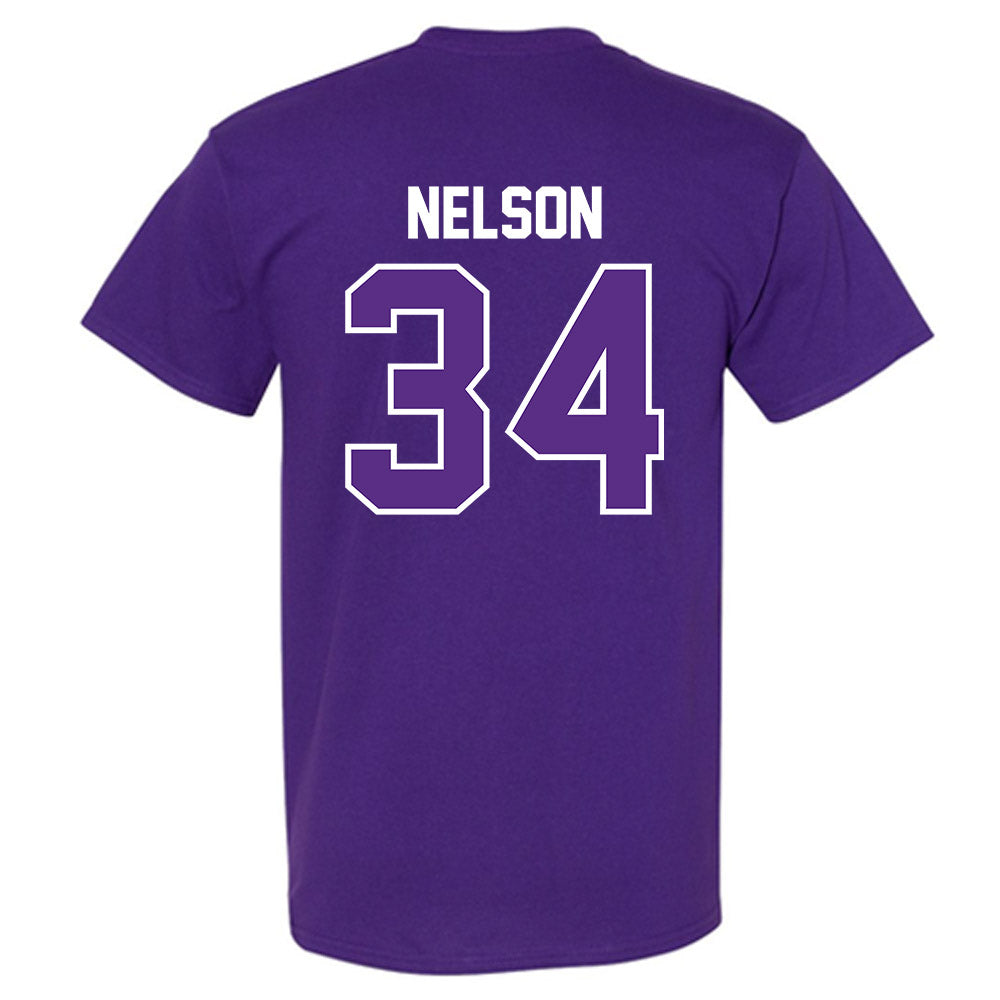 TCU - NCAA Baseball : Cade Nelson - Sports Shersey T-Shirt-1
