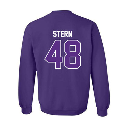 TCU - NCAA Baseball : Nate Stern - Sports Shersey Crewneck Sweatshirt-1