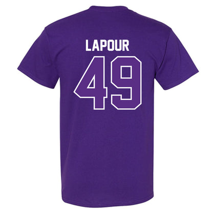 TCU - NCAA Baseball : Tommy LaPour - Sports Shersey T-Shirt-1