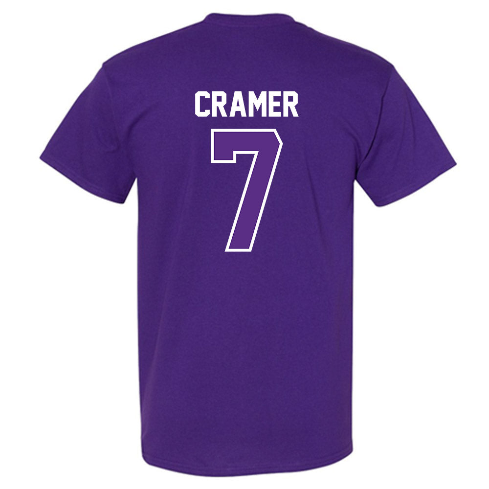 TCU - NCAA Baseball : Cole Cramer - Sports Shersey T-Shirt-1